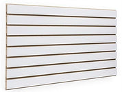 Panneaux rainuré 96"x 48''H rainuré sur le 96", blanc - Boutique de golf - Mobico Canada