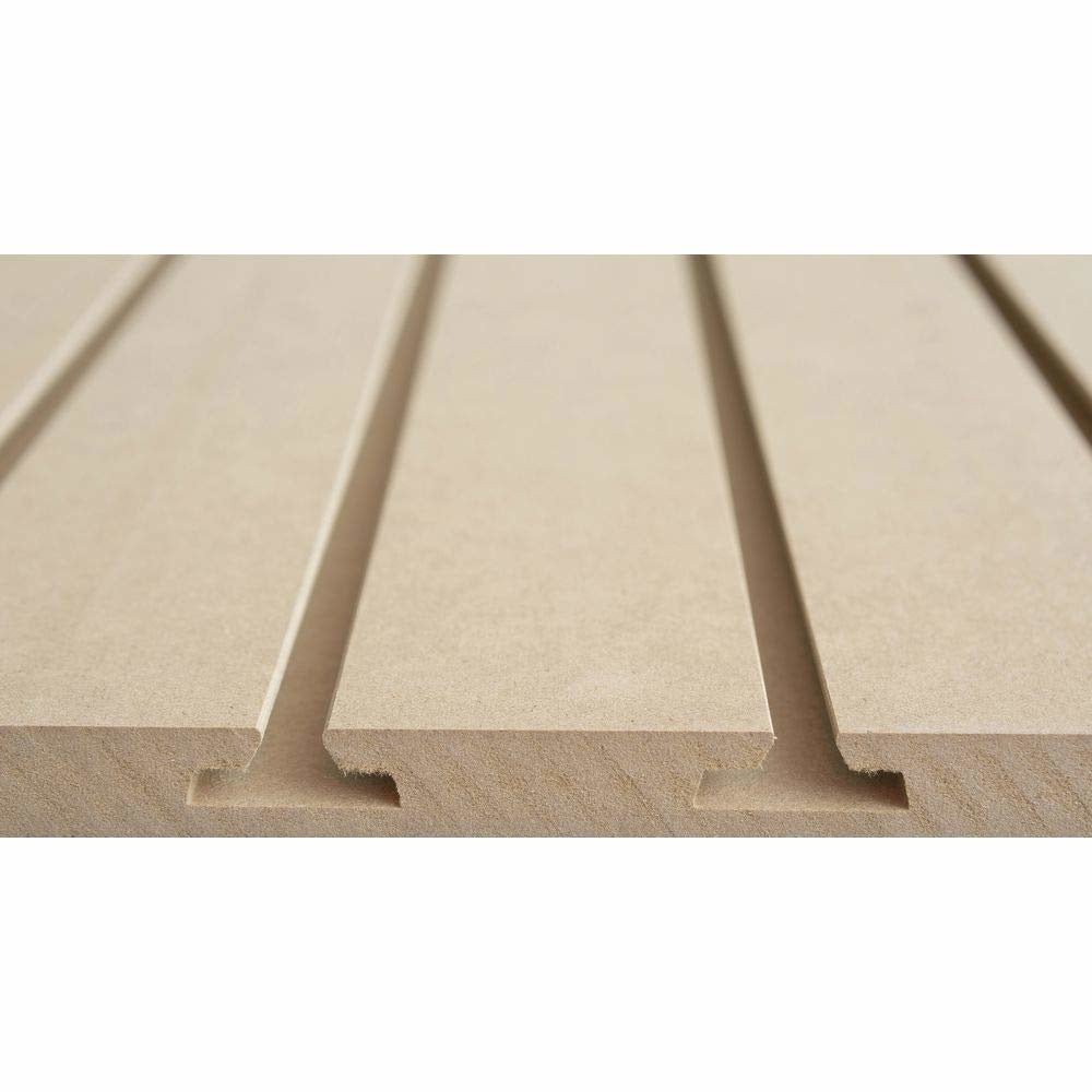 Panneaux rainuré 96"x 48''H rainuré sur le 96", non peint - Boutique de golf - Mobico Canada