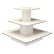 Table carrée 3 niveaux 48"x48"x42"H - Mobico Canada