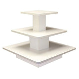 3 levels square table 48"x48"x42"H