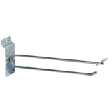 Crochet pour code à barre pour panneau rainuré