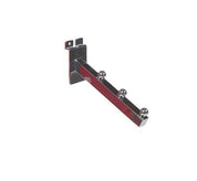 Cascade 7'' avec 3 boules tube carré 3/4" pour slatwall - Boutique de golf - Mobico Canada