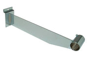 Support 12” pour pôle ronde de 1” & 1 - 1/16” pour slatwall - Accessoires pour panneaux rainuré - Mobico Canada