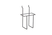 Support à brochure 9 - 1/2" x 2 - 1/2" x 9"H noir pour slatwall - Accessoires pour panneau perforé - Mobico Canada