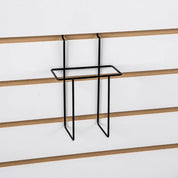 Support à brochure 9 - 1/2" x 2 - 1/2" x 9"H noir pour slatwall - Accessoires pour panneau perforé - Mobico Canada