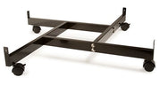 Base 4 côtés sur roues pour grilles & slatgrilles 24"L - Présentoirs pour vos événements - Mobico Canada