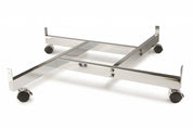 Base 4 côtés sur roues pour grilles & slatgrilles 24"L - Présentoirs pour vos événements - Mobico Canada