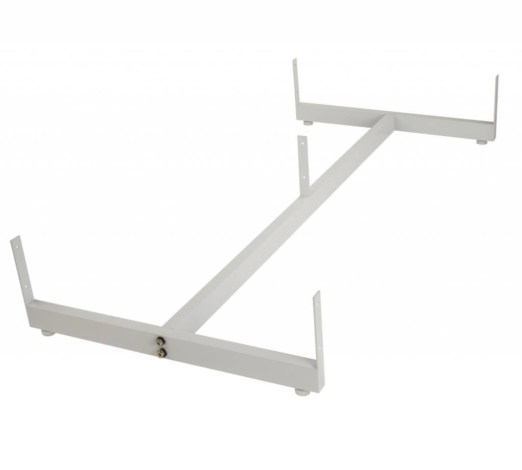 Base 24" x 48" en H pour 4 grilles ou slatgrilles de 24”L - Base, connecteur & support mural - Mobico Canada