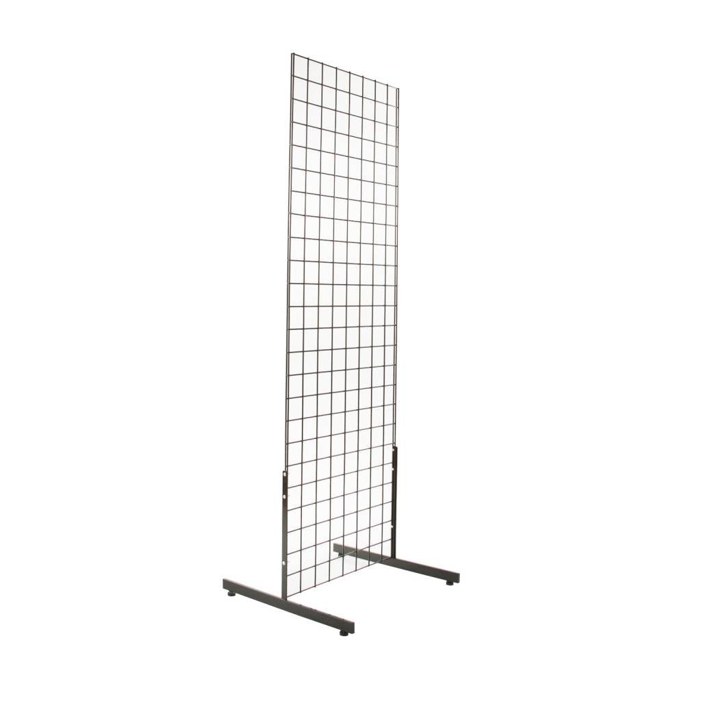 Paire de patte en T 24" x 12"H économique pour grille et slatgrille - Présentoirs pour vos événements - Mobico Canada