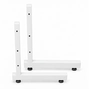 Paire de pattes en L 12 po x 19 po H pour grille et Slatgrille - Présentoirs pour vos événements - Mobico inc.