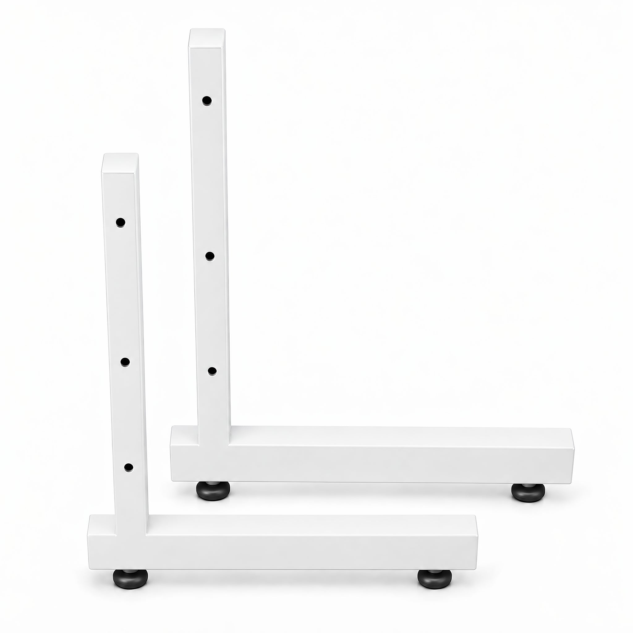 Paire de pattes en L 12 po x 19 po H pour grille et Slatgrille - Présentoirs pour vos événements - Mobico inc.