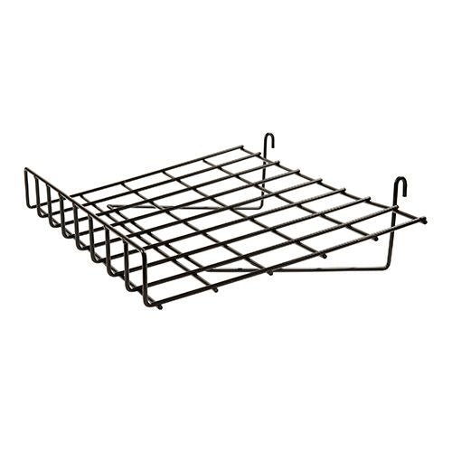 Tablette broche inclinée 24" x 15" rebord 3" pour grille - Tablette - Mobico Canada