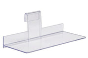 Étagère à chaussures 4 "x 10" en acrylique pour grille - Tablettes en acrylique - Mobico Canada