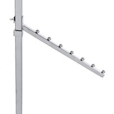 Bras en cascade optionnel pour porte-vêtement à tube carré 1”