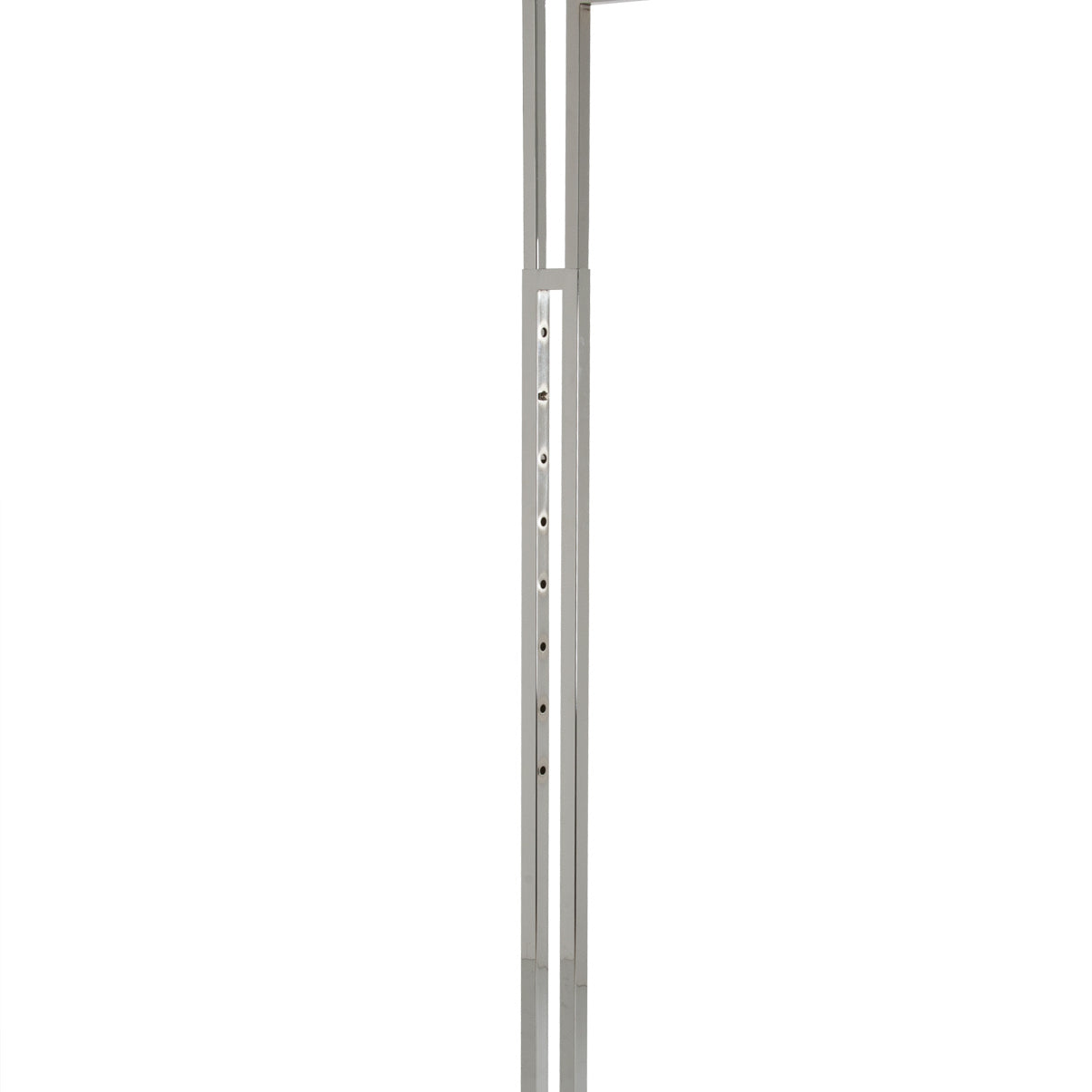 droit tube carré chrome - Présentoirs pour vos événements - Mobico Canada