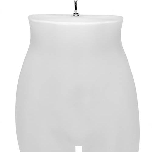 Hanche de femme en plastique moulé, dos creux - Présentoirs pour vos événements - Mobico Canada
