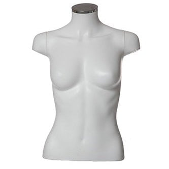 Buste femme court en plastique moulé - Buste et torse - Mobico Canada