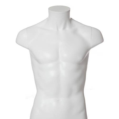 Buste d'homme court en plastique moulé - Buste et torse - Mobico Canada
