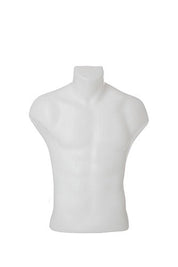 Buste d'homme court en plastique moulé - Buste et torse - Mobico Canada