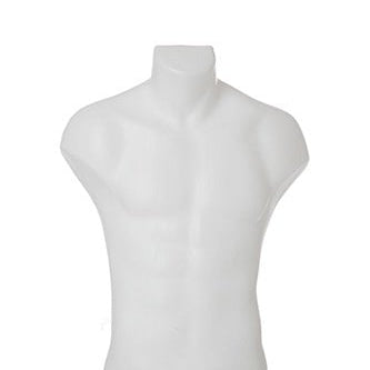 Buste d'homme court en plastique moulé - Buste et torse - Mobico Canada
