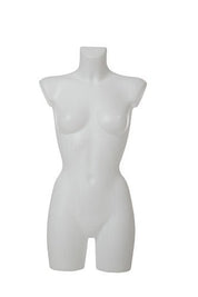 Buste femme long avec fourche en plastique moulé - Présentoirs pour vos événements - Mobico Canada