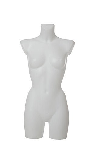Buste femme long avec fourche en plastique moulé - Présentoirs pour vos événements - Mobico Canada