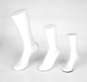 Pied enfant en plastique BLANC avec aimant, 9"H - Pied, main, jambe & fessier - Mobico Canada