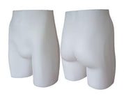 Fessier d'homme, plastique givré blanc - Pied, main, jambe & fessier - Mobico Canada
