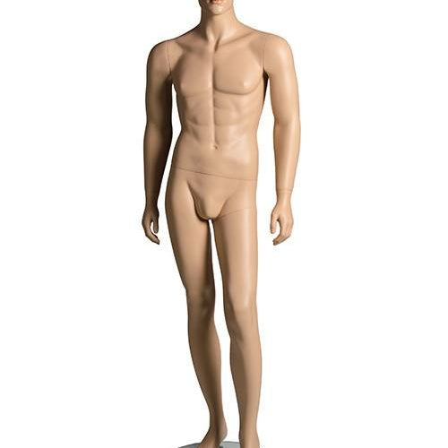 Mannequin homme avec visage sans cheveux, fibre de verre, peau - Mannequin homme - Mobico Canada