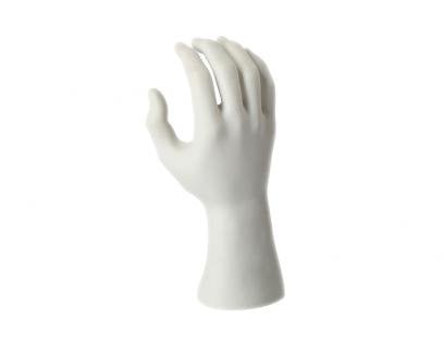 Main Homme en pvc 9.5"H, blanc ou noir - Pied, main, jambe & fessier - Mobico Canada