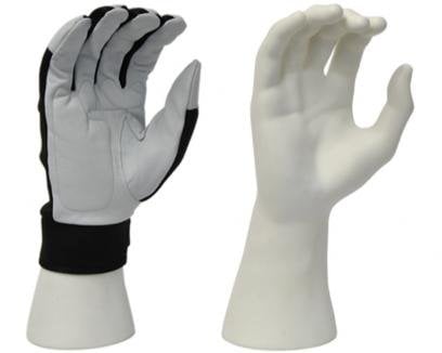Main Homme en pvc 9.5"H, blanc ou noir - Pied, main, jambe & fessier - Mobico Canada