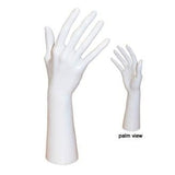 Female's hand 11.5"H white pvc