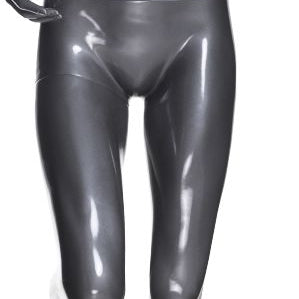 Mannequin femme coureuse sans tête, fibre de verre gris lustré - Mannequin femme - Mobico Canada
