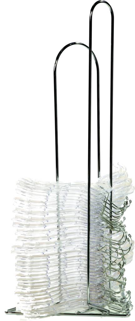 Support pour 100 cintres, chrome - Accessoires pour cintre - Mobico Canada