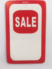 Étiquette "SALE" 1.75" x 2.88"H - Fusil à étiqueter avec attache de nylon - Mobico Canada