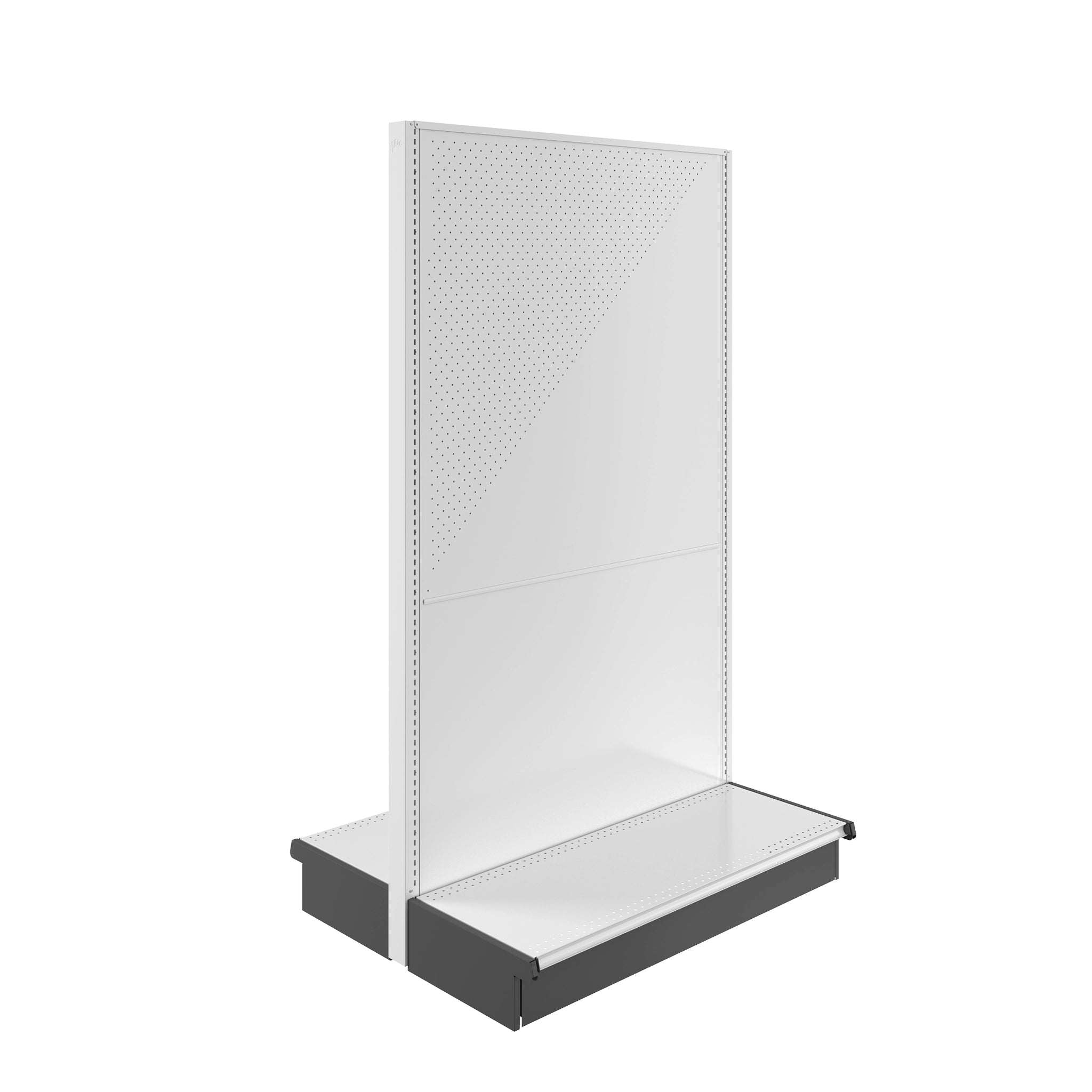 Îlot double, section première - Étagère commerciale, gondole, murale et Îlot de magasin - Mobico inc.