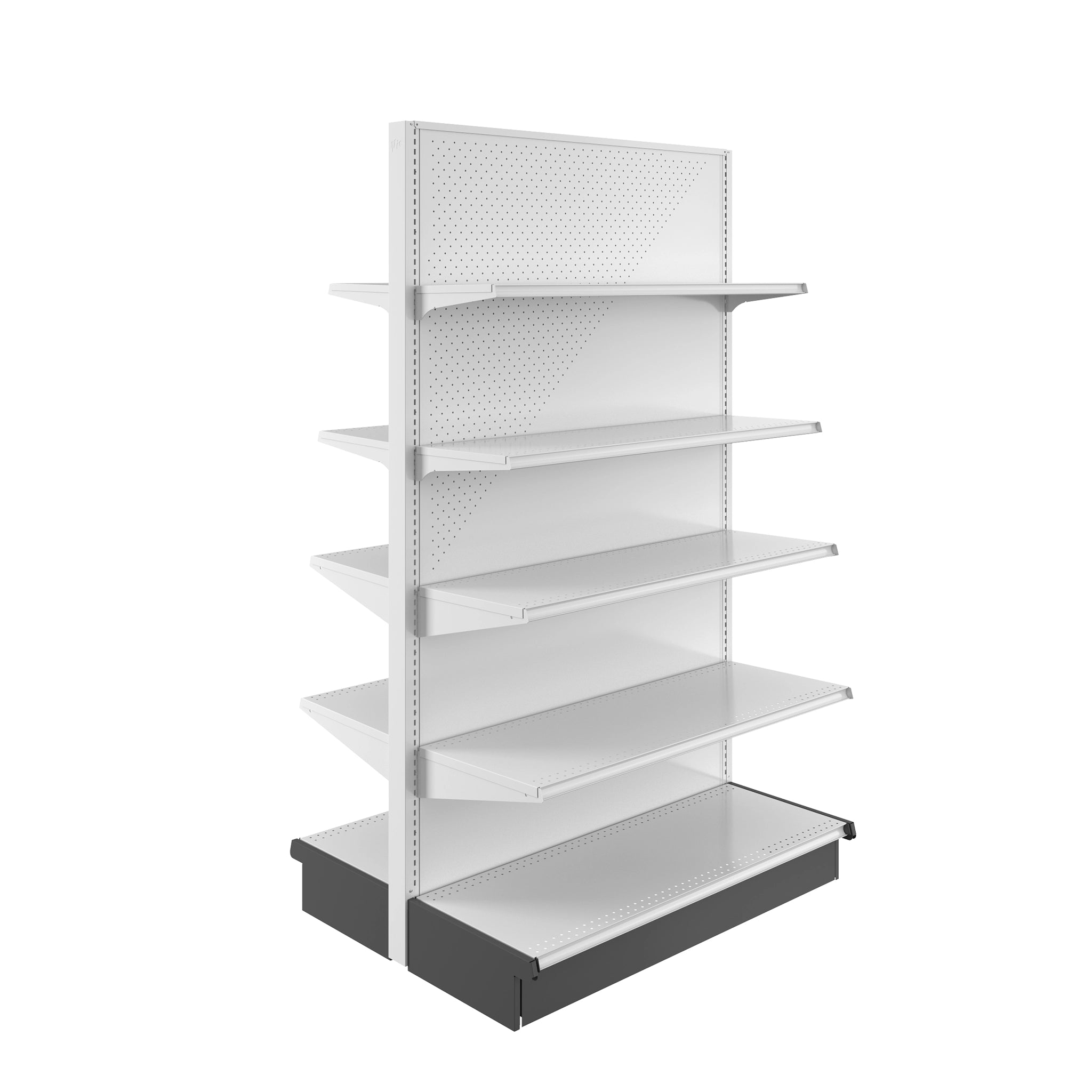 Îlot double, section première - Étagère commerciale, gondole, murale et Îlot de magasin - Mobico inc.