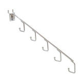 Waterfall 5 hooks, chrome, 16"