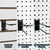 Crochets universels pour panneaux perforés et rainurés - Mobico inc.