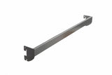 Flat Bar for wall-mounted tracks, outriggers, Hook & Face-Out Displays