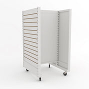 Unité de bout pour gondole - Gondole HD encoches 1" - 2"cc - Mobico inc.