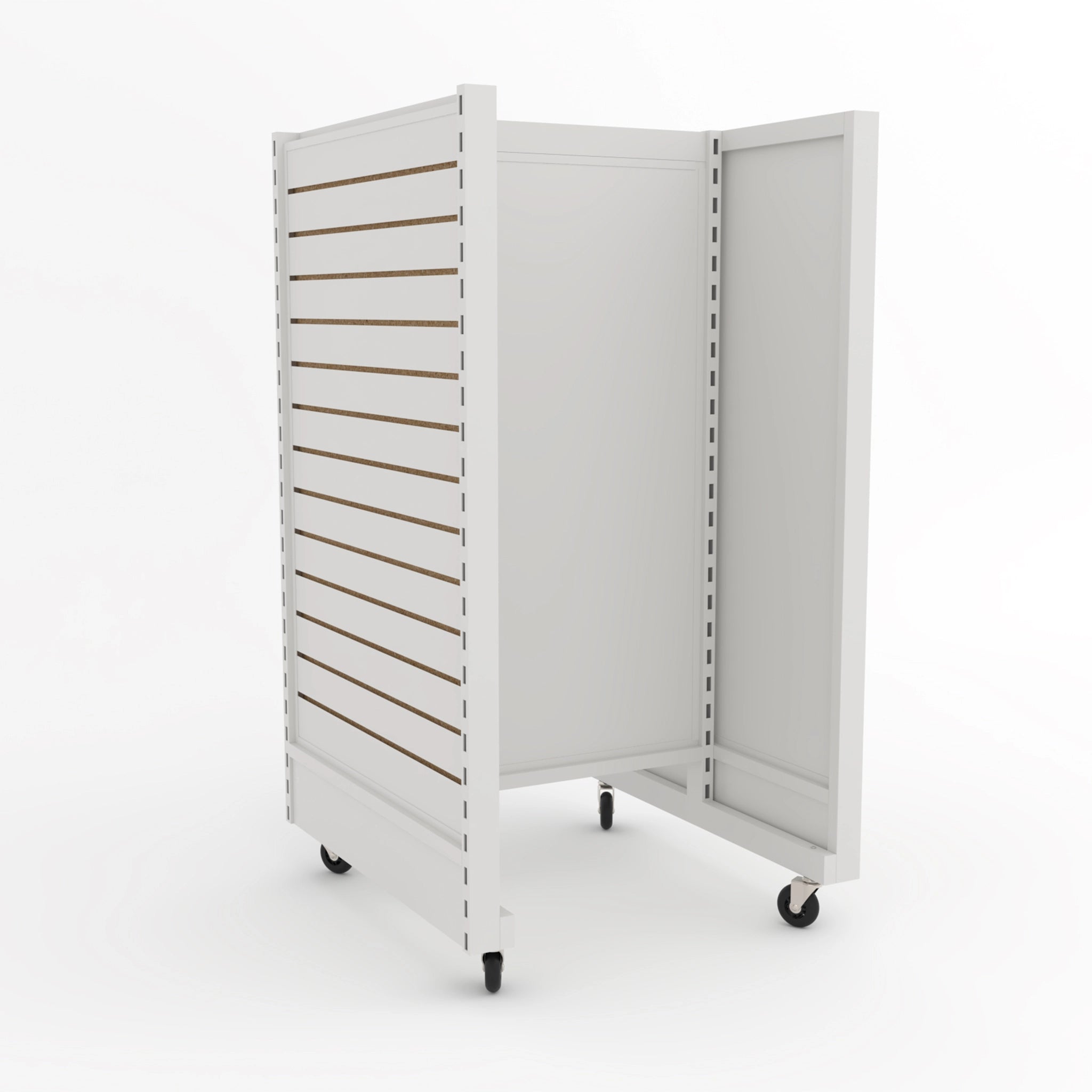 Unité de bout pour gondole - Gondole HD encoches 1" - 2"cc - Mobico inc.