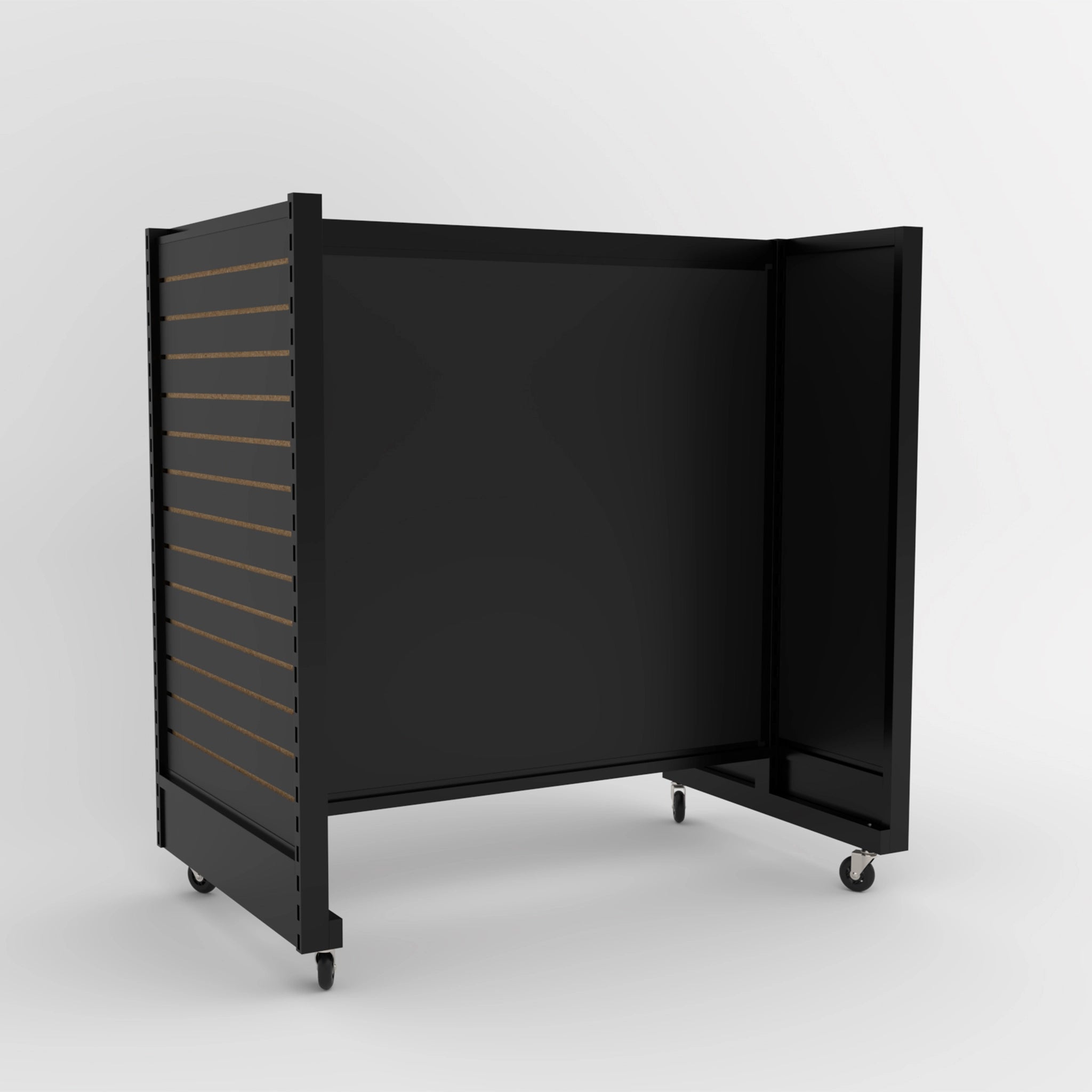 Unité de bout pour gondole - Gondole HD encoches 1" - 2"cc - Mobico inc.