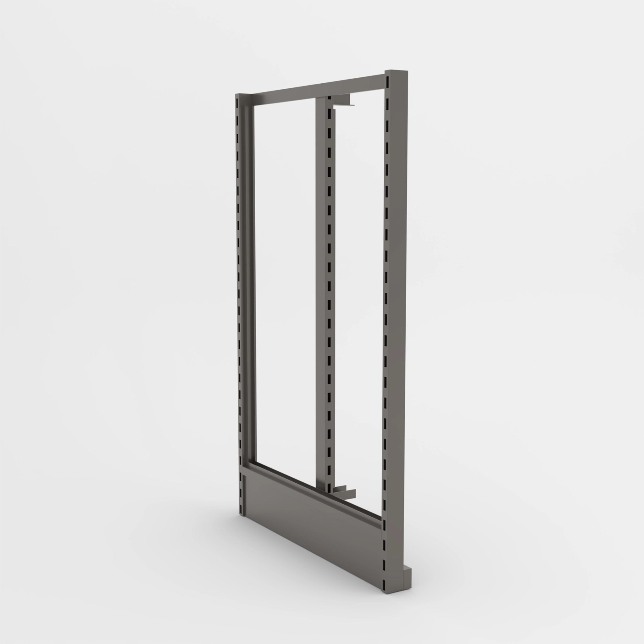 Unité de bout pour gondole - Gondole HD encoches 1" - 2"cc - Mobico inc.