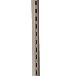 Poteau de bout pour gondole 50'' - Gondole HD encoches 1" - 2"cc - Mobico Canada