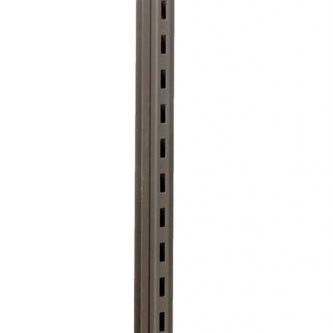 Poteau de centre pour gondole - Gondole HD encoches 1" - 2"cc - Mobico Canada