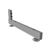 Pied en L avec niveleurs pour murale ou bout d’îlot