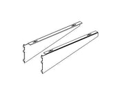 Support robuste pour tablette de bois, encoches 1/2" - 1"cc - Système régulier, encoches 1/2" - 1"cc - Mobico Canada