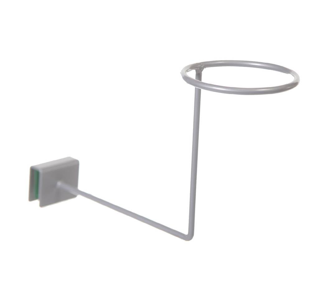 Support à chapeau pour pôle rectangulaire - Accessoires pour système HD - Mobico Canada