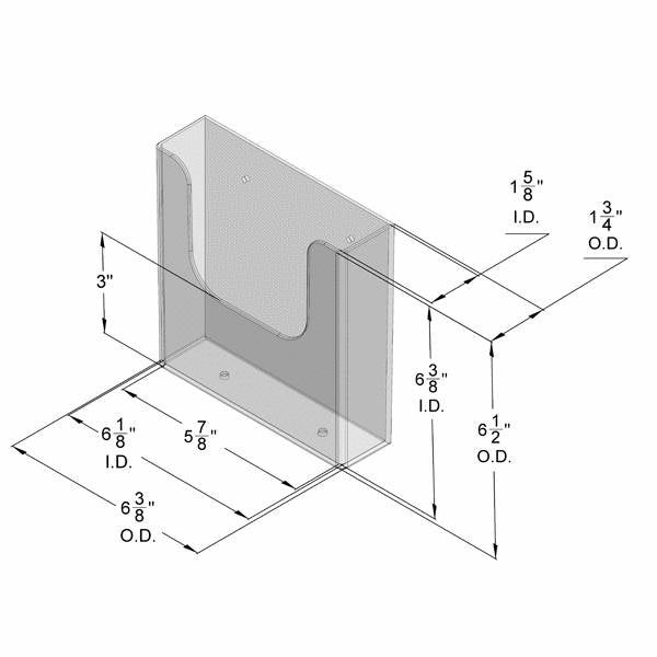 2"H - Accessoires de présentation - Mobico Canada